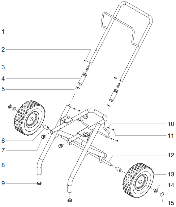 840i High Rider Cart (P/N 800-600)